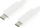 Kabllo USB LogiLink CU0131, USB C në USB C, 1 m, e bardhë