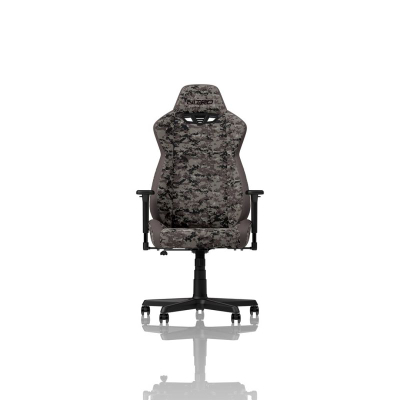 Гејминг столче Nitro Concepts S300 Urban Camo, ергономско, со потпирачи за раце, сиво камуфлажно