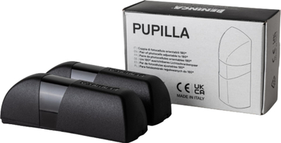 Set fotocelulash Pupilla Beninca, montim sipërfaqësor, për porta me automat, i zi