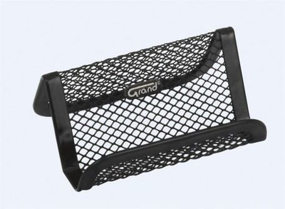 Mbajtëse kartvizitash Grand, metal, 65x94x45mm, argjendi