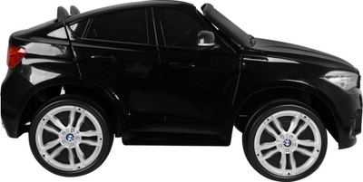 Makinë elektrike për fëmijë BMW X6M XXL, 2 vende, telekomandë, e zezë me shkëlqim