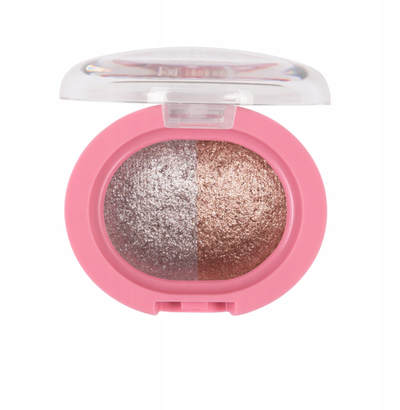 Hije sysh duo Wibo Lovely Harmony Baked, shimmer, argjend dhe bronz