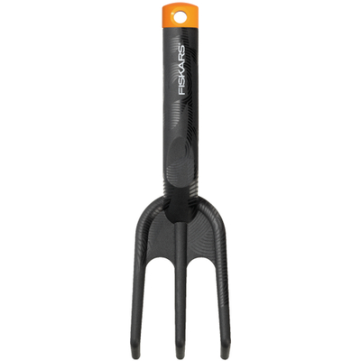 Rrëmihëse dore metalike Fiskars, zezë/ portokalli