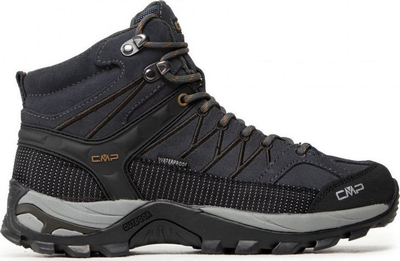 Çizme hiking CMP Rigel Mid M 3Q12947-68UH, waterproof, për burra, gri e errët