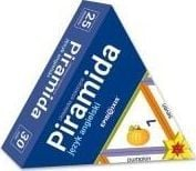 Lojë edukative Pyramid English Language JA1, domino, për mësimin e anglishtes