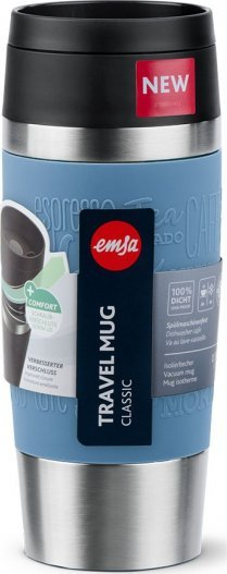 Termus për kafe Emsa Sanitation N20211, 0.36L, çelik inox, gri