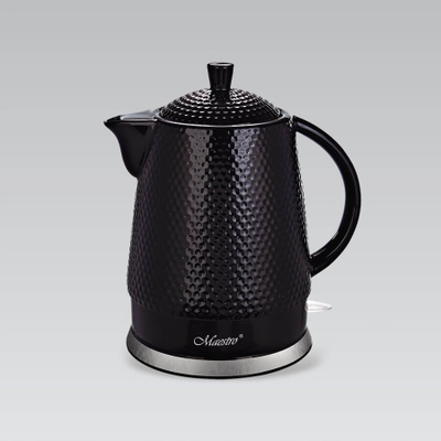 Електричен керамички чајник Maestro MR-069, 1.7L, 2200W, црн