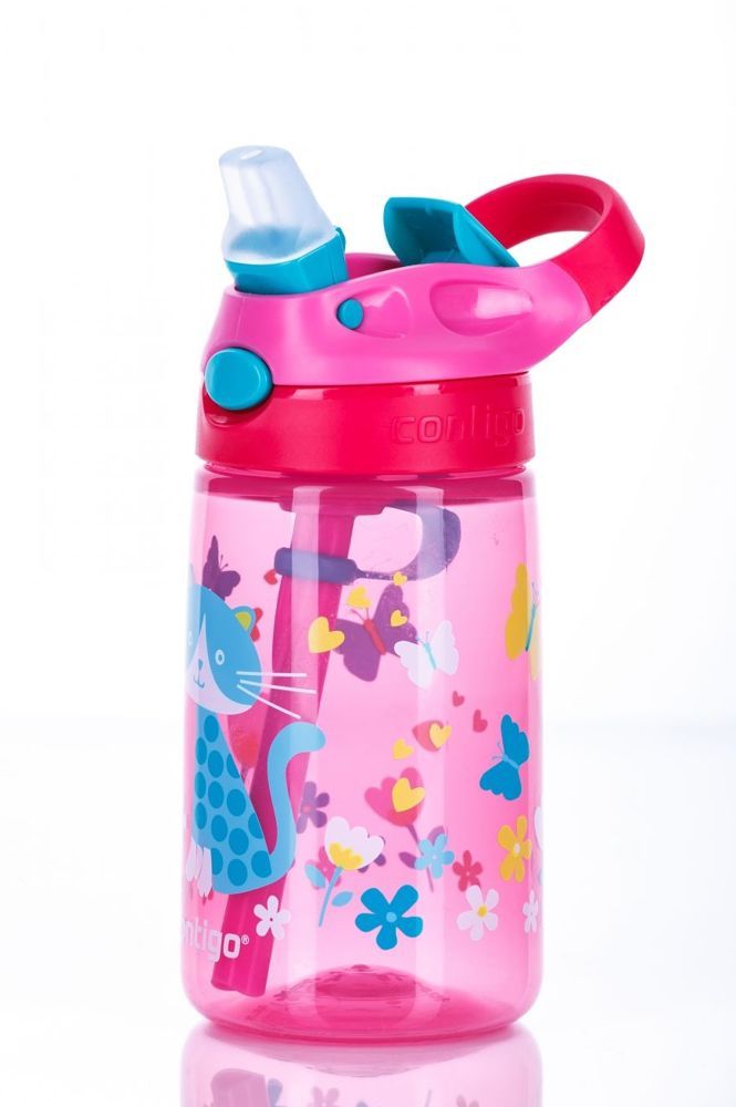 Shishe për fëmijë Contigo Gizmo Flip, 420ml, rozë