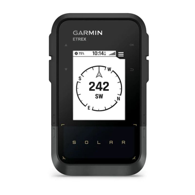 GPS dore Garmin eTrex SE Solar me HRM Dual, Bluetooth, IPX7, ngjyrë zi-gri