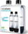 Shishe Sodastream 2x1l Duopack, të hirta