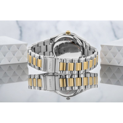 Ora dore Fossil Scarlette ES5259, çelik inox, quartz, argjendtë ari