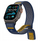 Rrip ore Spigen Athlex Air për Apple Watch 6 7 8 9 10 SE Ultra, tekstil, i zi