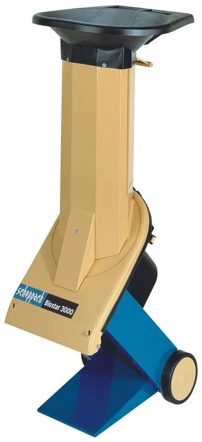 Grirëse degësh Scheppach Biostar 3000, 3500W, degë deri 4.5cm, 400V, e zezë