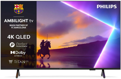 TV Philips 85PUS8510, 85\", QLED, Titan OS, Ambilight, i zi