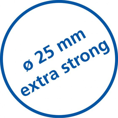 Shinë tavani për perde dushi Wenko, 57 cm, alumin, krom