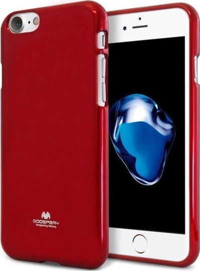 Maskë telefoni Mercury Jelly Case për Xiaomi Mi 11 5G, silikon, e kuqe