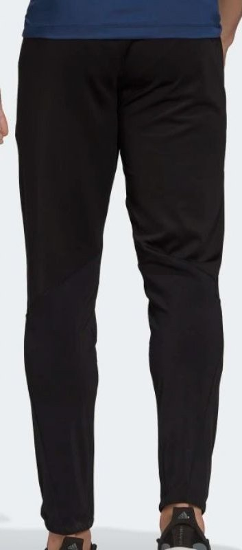 Pantallona stërvitje Adidas D4T për burra, AEROREADY, të zeza