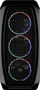Kasa PC Aerocool Aero One Mini Eclipse, Mini Tower, ARGB, e zezë