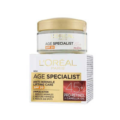 Kremi L'Oréal Age Specialist 45+, SPF 20 - 50 ml ( Day | Night | SPF 20 )