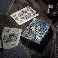 Karta loje Harry Potter Blue Deck, edicion koleksionues, dizajn me personazhe, i kaltër