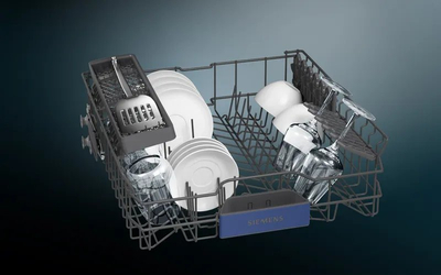 Enëlarëse e integrume Siemens IQ300 SN53ES04TE, 13 sete, inoks