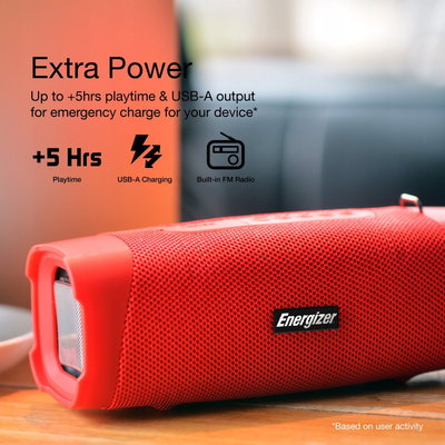 Bokës Bluetooth portabël Energizer BTS-105, 5 orë bateri, power bank, kamuflazh