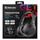 Kufje Defender Headphones 63690, me kabllo, mini jack 3.5mm, të zeza