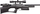 Pushkë ajri Kral Puncher Breaker S Silent, PCP, 5.5mm 17J, e zezë