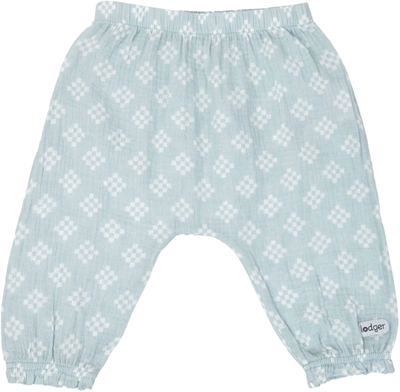 Pantallona për bebe Lodger Hipster, muslin pambuku, madhësia 62, blu