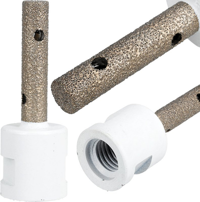 Frezë diamentale cilindrike Waart WAART, 10mm, M14, e bardhë