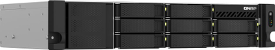 Server skedarësh QNAP TS-864eU-8G, 8GB RAM, 8 slote, për raft (rackmount)