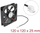 Ventilator PC Delock axial, 120mm, 5V DC, i zi