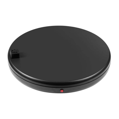 Bazë rrotulluese fotografike Puluz Rotating Photo Base, 45 cm, deri 100 kg, e zezë
