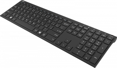 Tastierë Yenkee SLIM, wireless, DE, e zezë