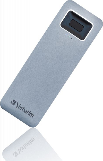 SSD i jashtëm Verbatim Executive Fingerprint Secure, 512GB, USB 3.1, gri