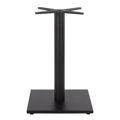 Bazë metalike e zezë mat 45×45×72 cm me rregullues (HM438), zezë