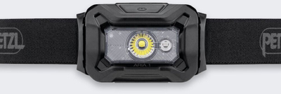 Lampë koke Petzl ARIA 1 RGB, 350 lumen, IP67, e zezë