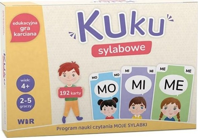 Loja me letra edukative për fëmijë Syllable Kuku WIR