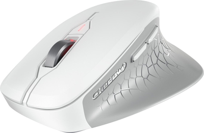Maus Cherry Stream Mouse Comfort, pa kabllo, i rehatshëm, i bardhë