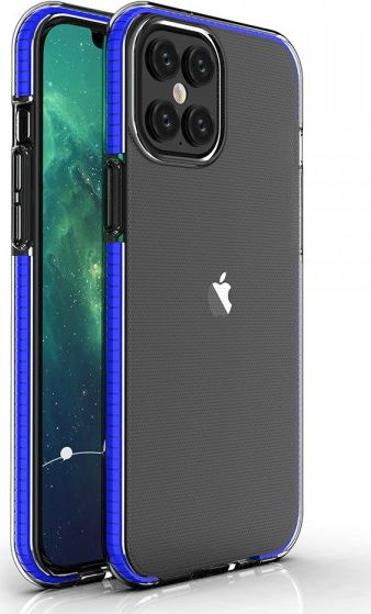 Kapak telefoni Verge Case Gel Cover për iPhone 12 Pro Max, TPU, shumë i hollë, blu