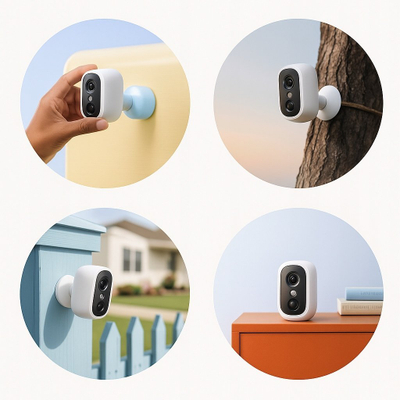 Комплет камера за безбедност Еufy Security EufyCam C35, 2 камери, IP67, бела