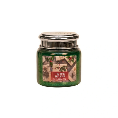 Qiri mini Village Candle Jar Tis The Season