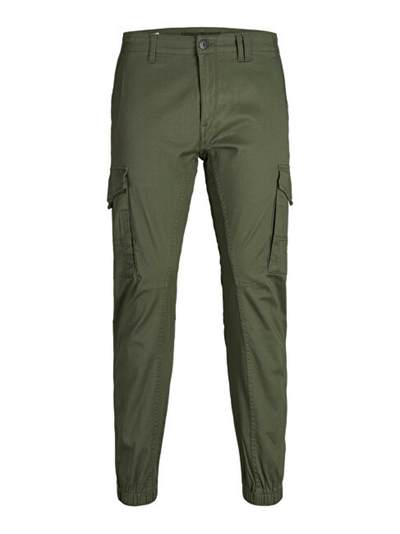 Долги панталони Jack&Jones JPSTPAUL, зелени