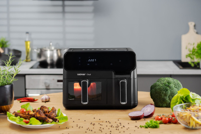 Fritezë me ajër Zelmer ZAF9000, 5.5L, 8 programe, e zezë
