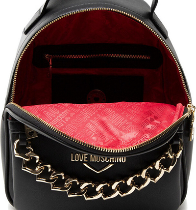 Çantë shpine Love Moschino JC4194PP1ELK0, e zezë