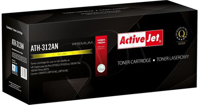 Toner Activejet ATH-312AN, 126A, 1000 faqe, i verdhë