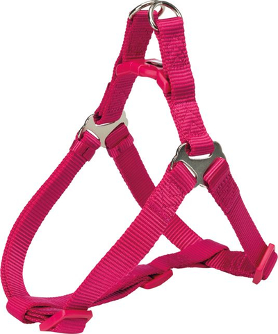 Parzmore për qen Trixie Premium One Touch, M, 50-65cm/20mm, rozë