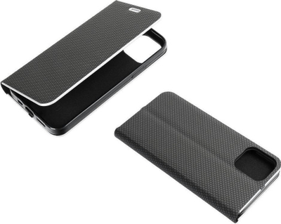 Kabllë telefoni Forcell LUNA Book Carbon, për Samsung A13 4G, e zezë