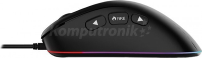 Maus gaming California Access Manul CA1044, 10000 DPI, RGB, me kabllo, i zi