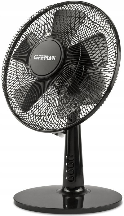 Ventilator tavoline G3 Ferrari G50047 Total Black 30, 3 shpejtësi, 5 tehe, i zi